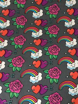 Sweat OMG Lovely - dunkelgrau - Hamburger Liebe